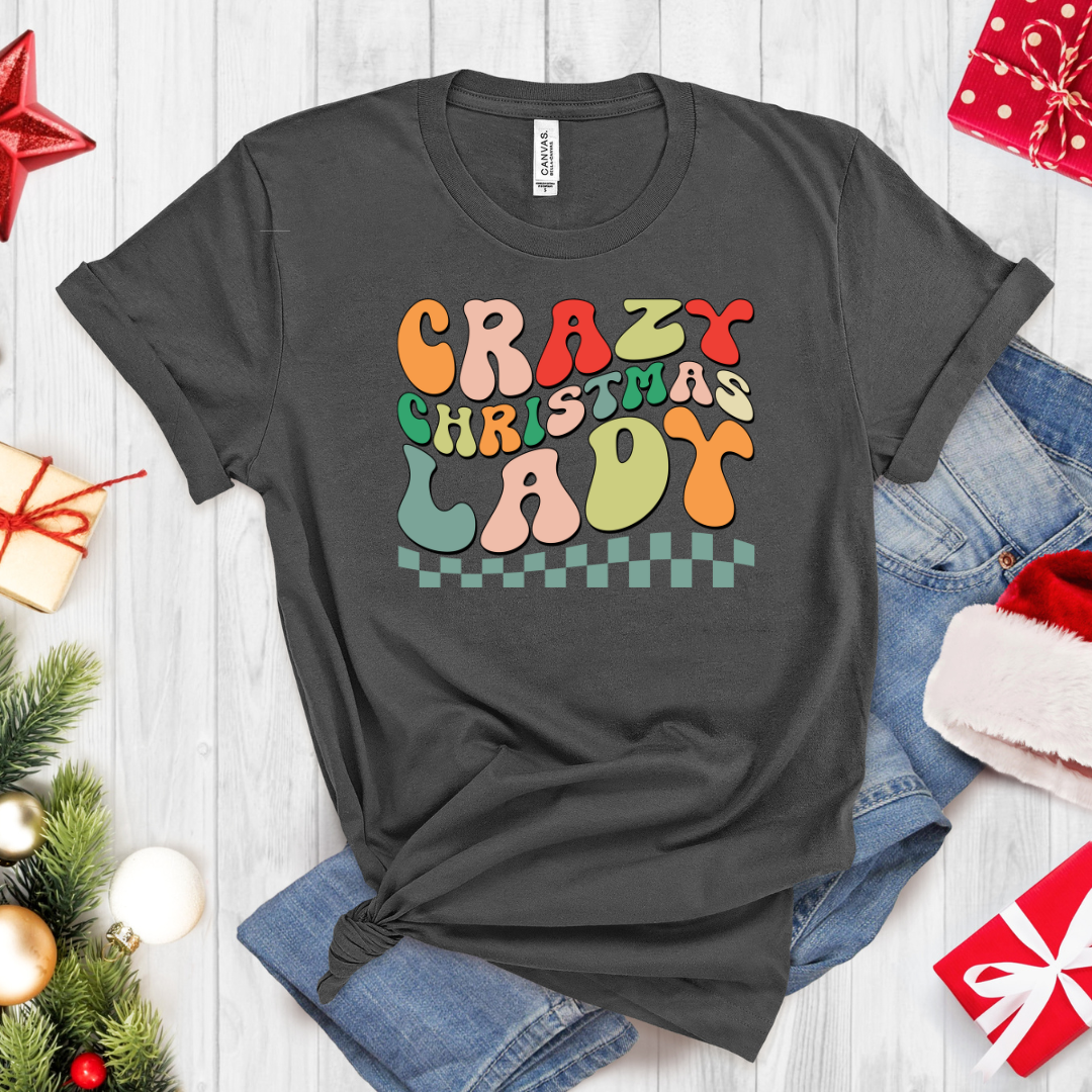 Crazy Christmas Lady