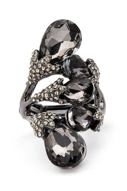 Crystal Iconic Stretch Ring