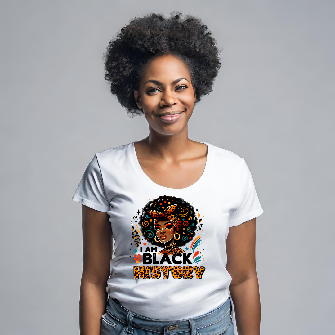 I am Black History Graphic Tee