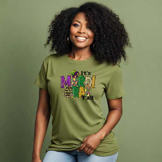 It's Mardi Gras Graphic Tee