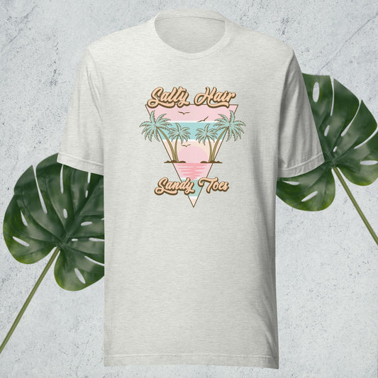 Salty hair and Sandy Toes Graphic Tee