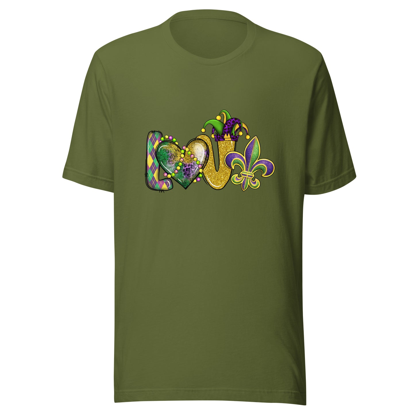 Love Mardi Gras Graphic Tee