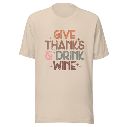 Give Thanks and Drink Wine