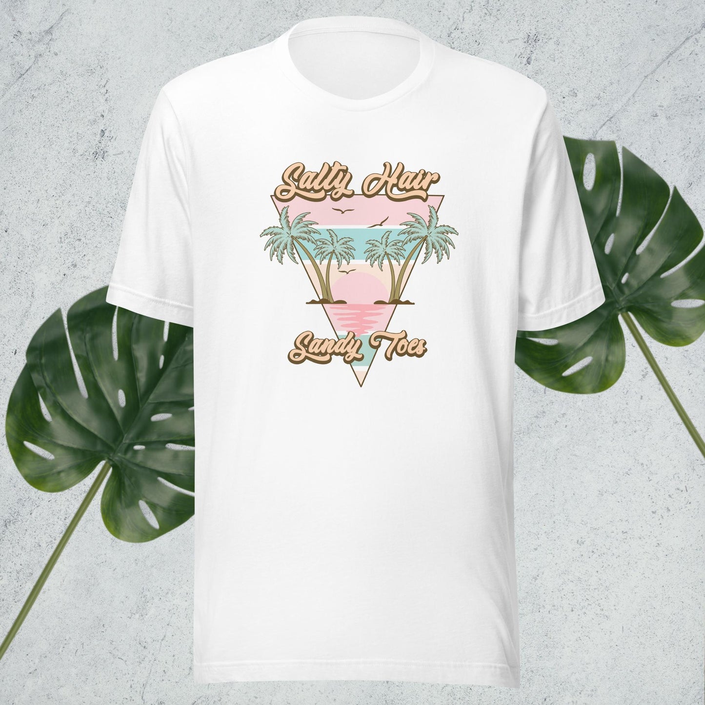 Salty hair and Sandy Toes Graphic Tee